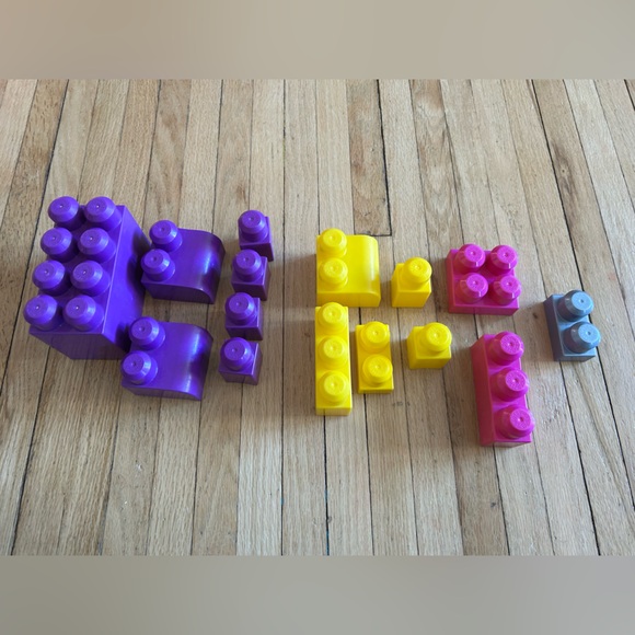 Colorful Mega Blocks Set / Bundle - Picture 2 of 7